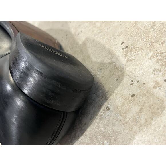 $1250 Church's Consul Black Men’s Leather Cap Toe Oxford Dress Shoes US 8.5 UK - Picture 8 of 11